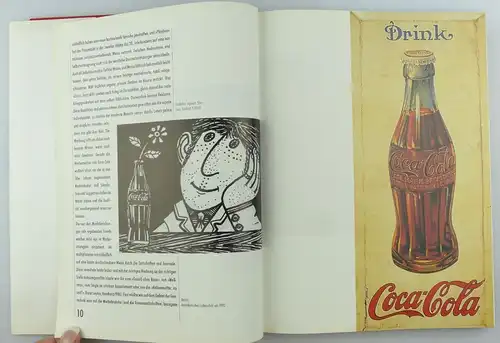 #e7229 Buch: Coca Cola art Konsum Kult Kunst Klinkhardt & Biermann 1991