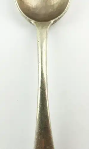 e9857 Russischer Kaffeelöffel aus Silber von 1886 gestempelt 84