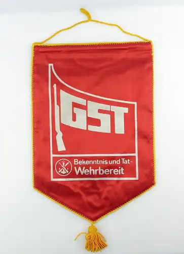 #e2887 DDR Ehrenwimpel: GST Potsdam Bekenntnis und Tat - Wehrbereit 1977/78