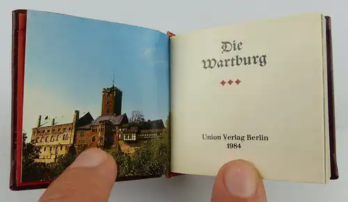 Minibuch: Die Wartburg,  Union Verlag Berlin 1984 / r129