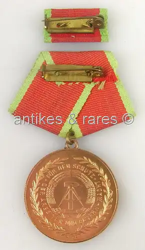 DDR Verdienstmedaille der Grenztruppen der DDR in Bronze