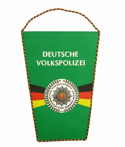 #e6060 DDR Wimpel Deutsche Volkspolizei Im Dienste des Volkes DVP