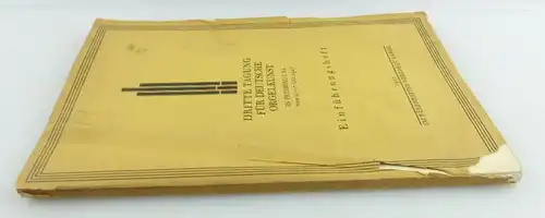 Heft: Dritte Tagung für Deutsche Orgelkunst Einführungsheft 1927 e937