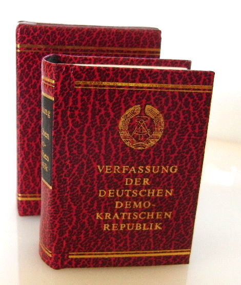 1979 Deutsche Demokratische Republik DDR Minibuch