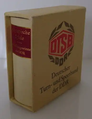 Minibuch: Deutscher Turn- und Sportbund der DDR bu0049