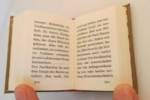 Minibuch Heinz Knobloch Rund um das Buch Offizin Andersen Nexö bu0189