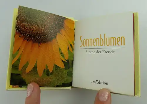 Minibuch: Sonnenblumen - Sterne der Freude arsedition minilibri e057