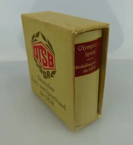 Minibuch Olympische Spiele Medaillengewinner der DDR bu0387