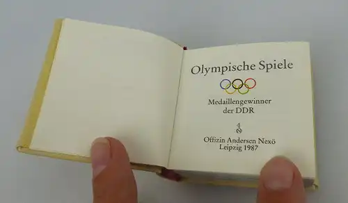 Minibuch Olympische Spiele Medaillengewinner der DDR bu0387