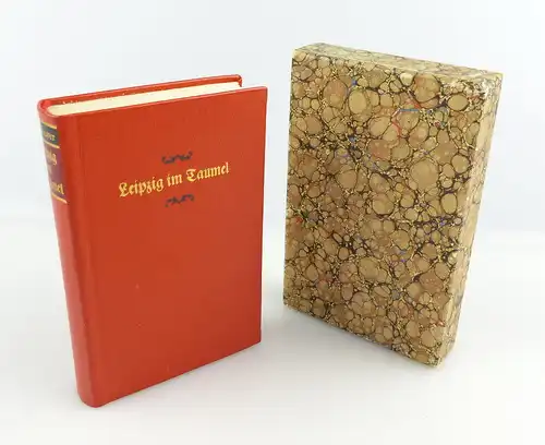#e2936 Minibuch: Leipzig im Taumel von August Maurer, 1982 G. Kiepenheuer Verlag