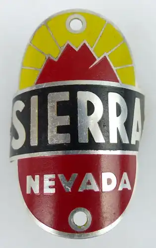 Fahrradschild: SIERRA Nevada