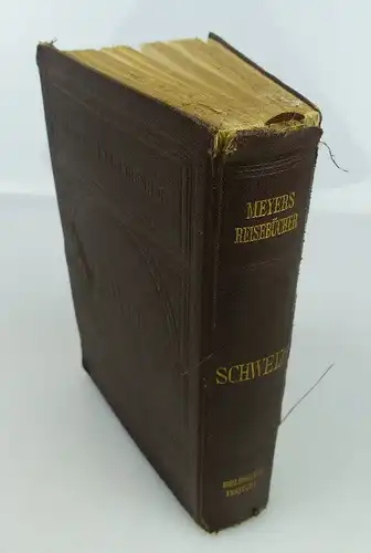 Buch Meyers Reisebücher Schweiz Bibliographisches Institut bu0878