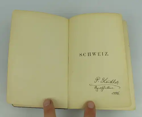 Buch Meyers Reisebücher Schweiz Bibliographisches Institut bu0878