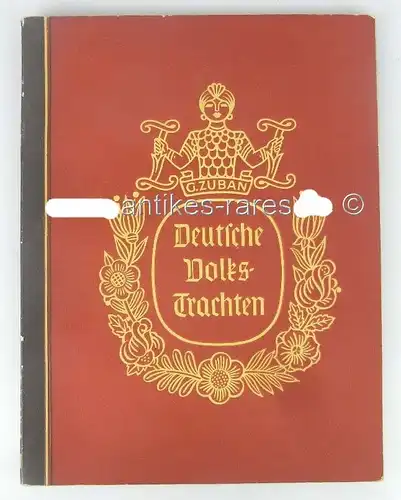 Deutsche Volkstrachen, Sammlund dt. Trachtenbilder, Zigarettenfabrik ca. um 1930
