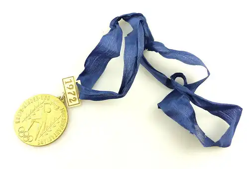#e3457 DDR Medaille 1972 Kreis - Kinder- und Jugendspartakiade DTSB FDJ JP