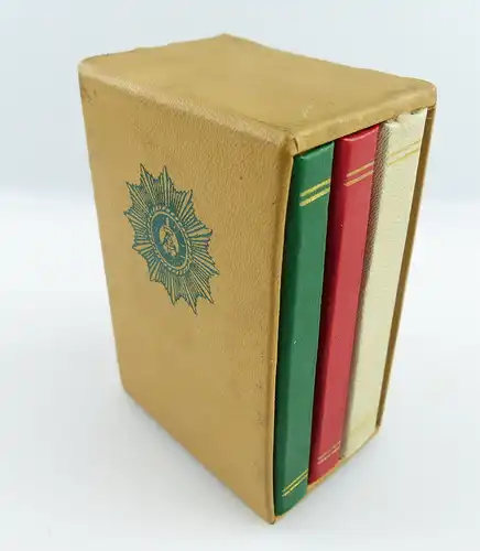 3 Minibücher:Gesetz über die Aufgaben und Befugnisse Volkspolizei e400