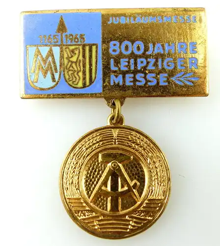 Abzeichen: Jubiläumsmesse 800 Jahre Leipziger Messe 1165 1965 e1122