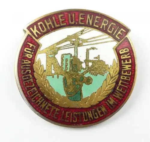 e10074 DDR Medaille für ausgezeichnete Leistungen im Wettbewerb Kohle u Energie
