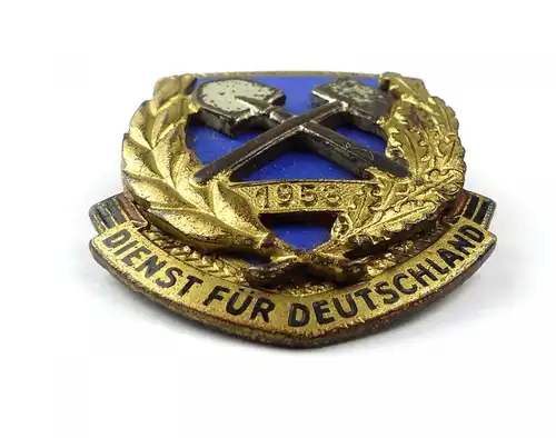 e10073 DDR Abzeichen für ausgezeichnete Leistungen Dienst für Deutschland 1953