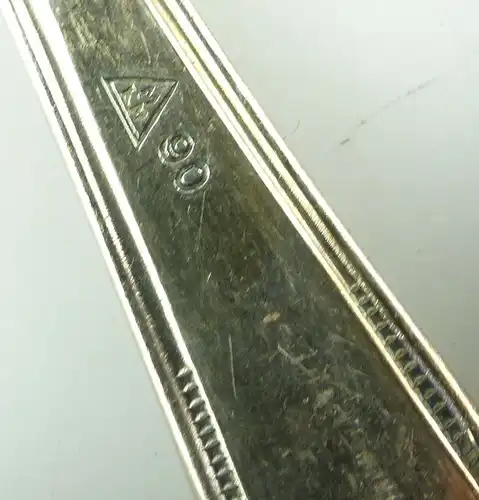 E10101 6 kleine Esslöffel 90 Silberauflage MKM