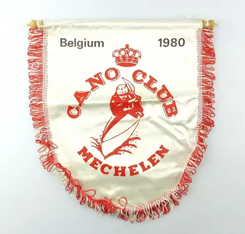 #e6470 Schöner alter Wimpel Belgium 1980 Cano Club Mechelen