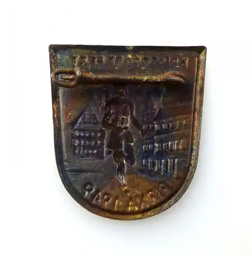 e10195 Original alte Anstecknadel Kreissportfest Pirna 1949