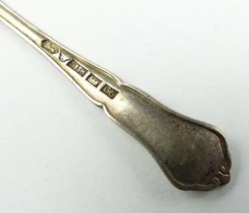 E10249 Original alter englischer Salzlöffel aus Silber