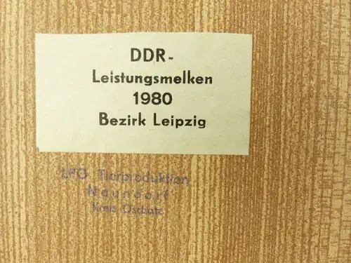 12 original alte DDR Fotos in schöner Mappe Oschatz 1980 e923