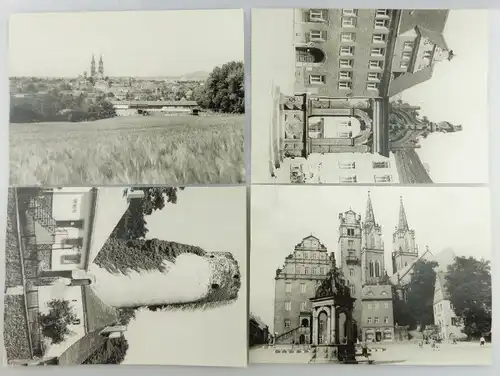 12 original alte DDR Fotos in schöner Mappe Oschatz 1980 e923