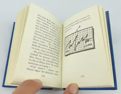 Minibuch : Leipziger Anekdoten aus Kultur und Wissenschaft in Leinen / r147