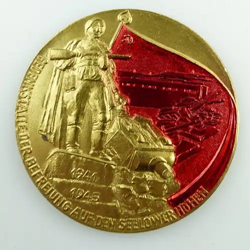 Medaille im Etui: Gedenkstätte der Befreiung auf den Seelower Höhen 1941 e1461