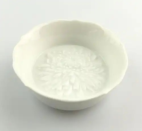 #e4856 Meissen Porzellan Salznäpfchen / Gewürzschälchen 1. Wahl Chrysantheme