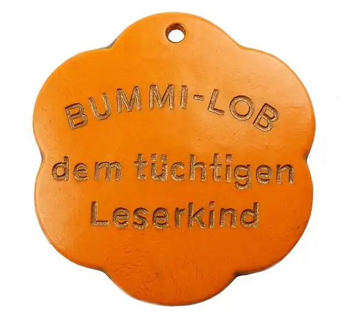 #e5784 DDR Medaille Bummi - Lob dem tüchtigen Leserkind Rarität