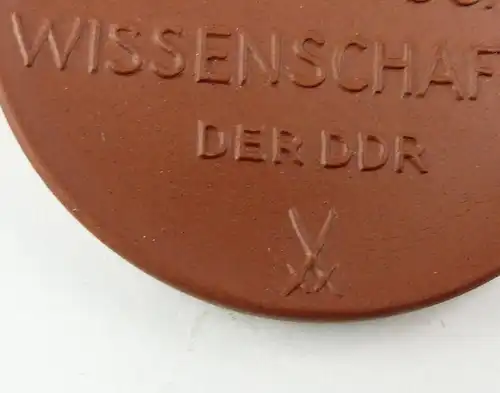 e10332 Meissen Medaille Akademie der Pädagogischen Wissenschaften DDR Krupskaja