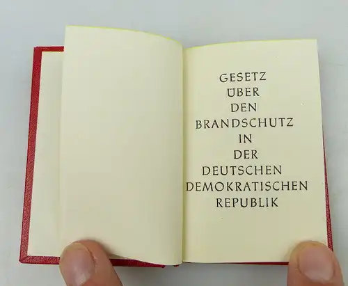 Minibuch: DDR 3er Kassette Gesetze über... bu0920
