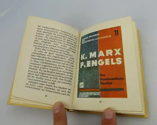 Minibuch: Über das Manifest der kommunistischen Partei Hermann Duncker bu0449