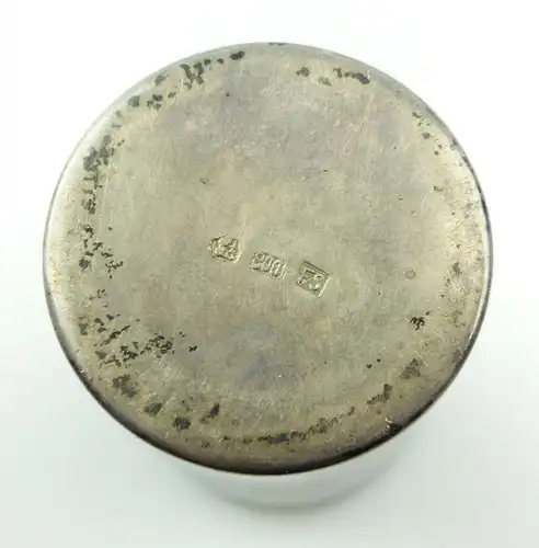 e10390 Alter ADAC Wodkabecher Schnapsbecher aus 800er Silber von 1926
