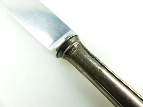 E10382 1 Dessertmesser mit Griff aus 800er Silber
