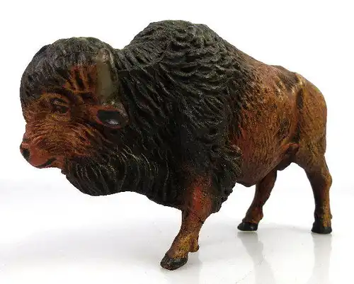 Altes Masse Lineol Tier: Büffel / Bison