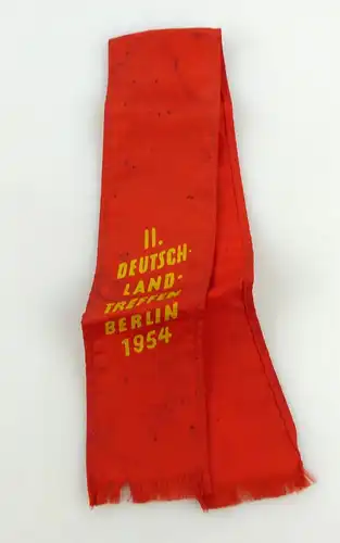 Band /Schleife /Schlaufe: II. Deutschland Treffen Berlin 1954 e1639