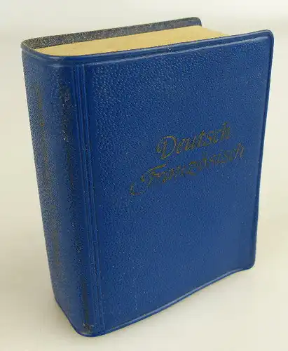 Minibuch: Junkers Kleinwörterbuch II. Deutsch - Französisch 1965 Buch1553