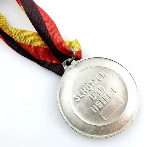 #e5543 DDR Medaille Silber Leistungsvergleich Karl-Marx-Stadt Zivilverteidigung