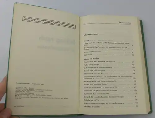 Buch: Schlag nach für Volkspolizisten MdI Publikationsabteilung 1972, Buch2567