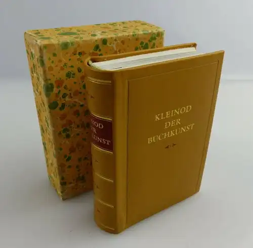 Minibuch: Kleinod der Buchkunst - VEB Fachbuchverlag Leipzig e008