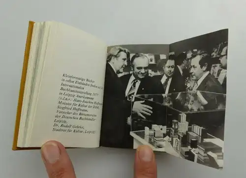 Minibuch: Kleinod der Buchkunst - VEB Fachbuchverlag Leipzig e008