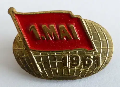 Abzeichen 1 Mai 1961 Pin Anstecknadel DDR