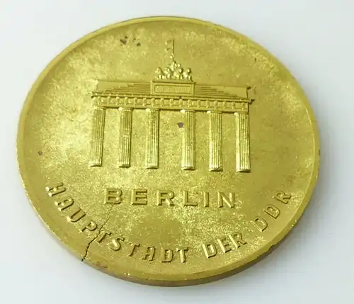 Medaille 10 Jahre Interhotel Stadt Berlin im Etui r 206