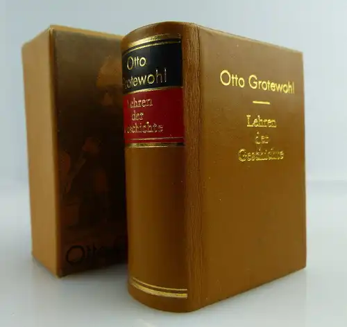 Minibuch: Otto Grotewohl - Lehren der Geschichte e036