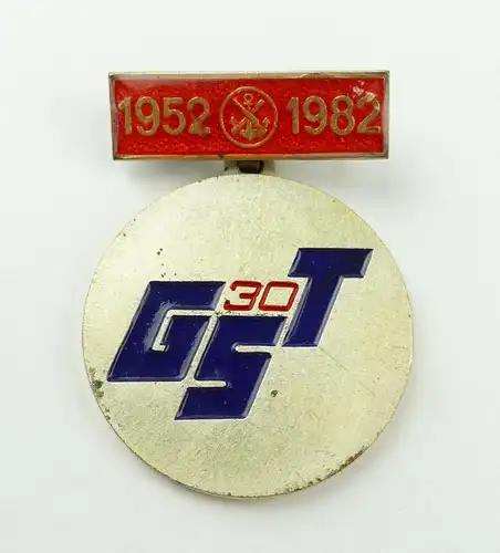 e10452 DDR Medaille Abzeichen 30 Jahre GST für hervorragende Leistungen