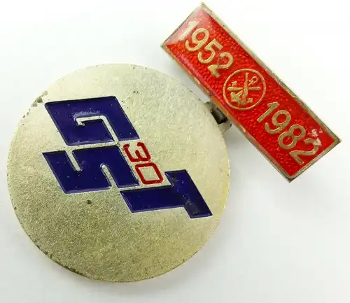 e10452 DDR Medaille Abzeichen 30 Jahre GST für hervorragende Leistungen